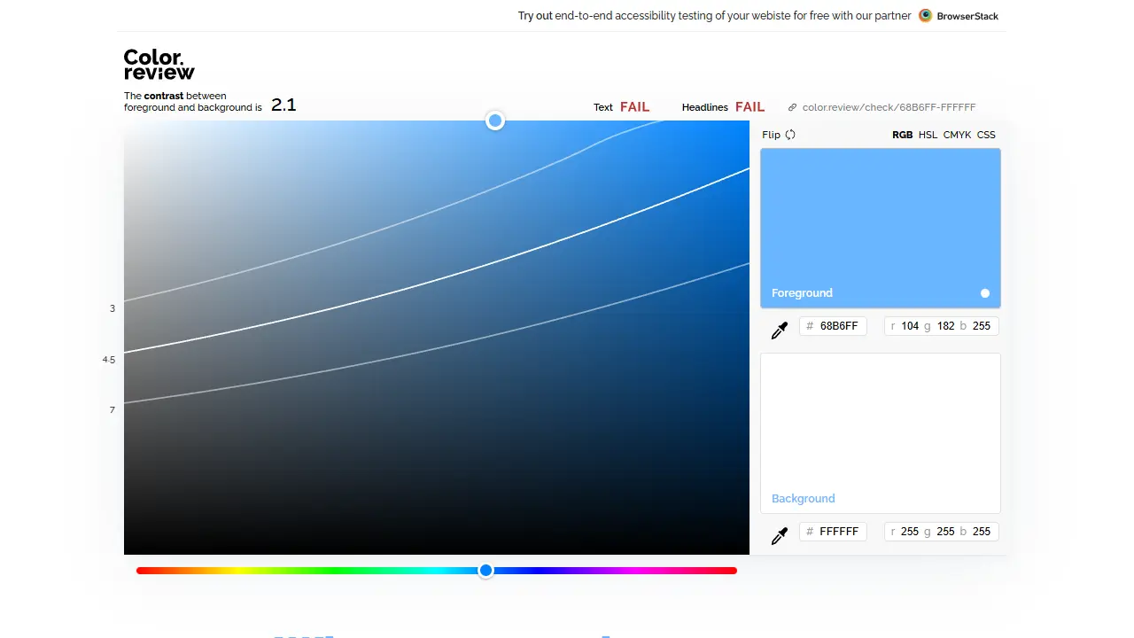 Color.review web preview