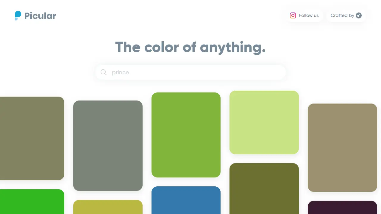 Picular web preview