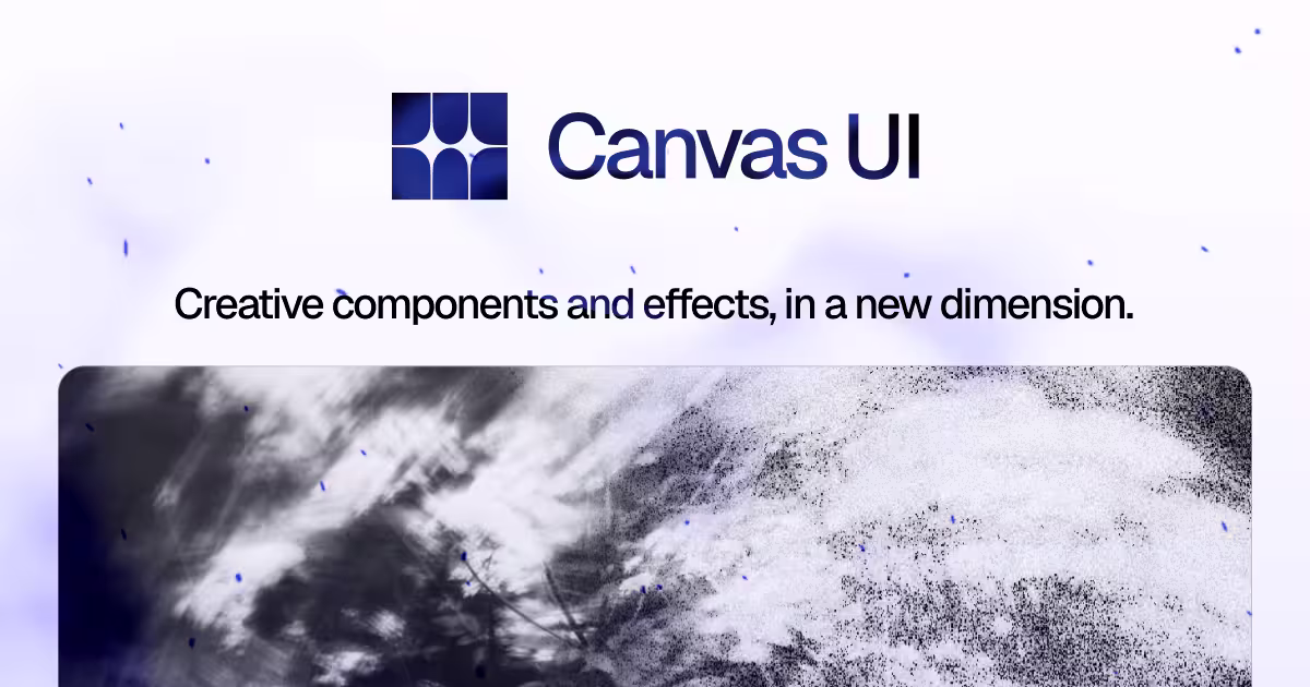Canvas UI web preview