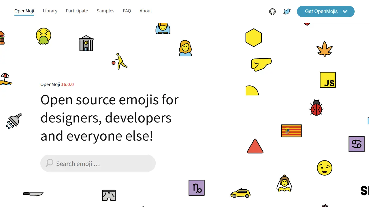 OpenMoji web preview