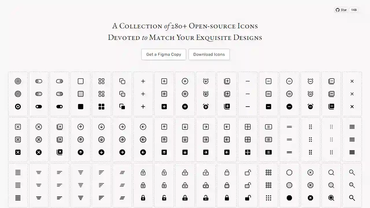 Sargam Icons web preview