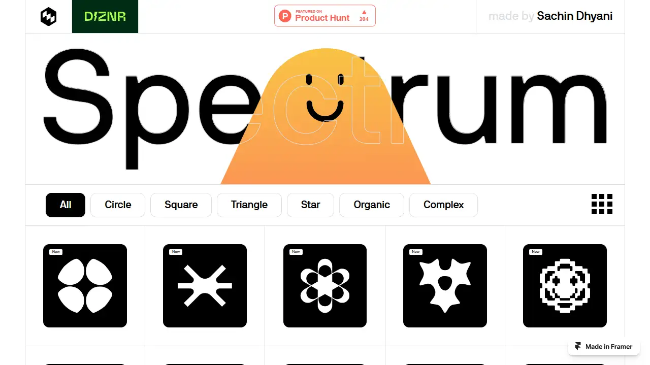 Spectrum web preview