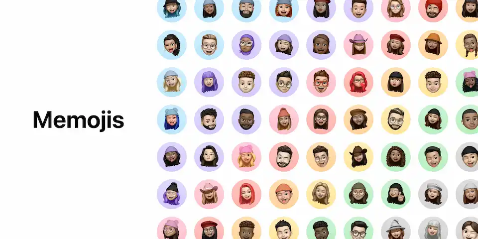 Memojis web preview