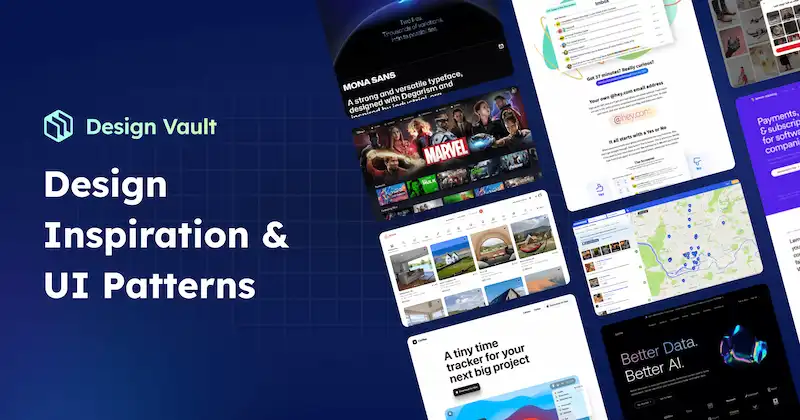 Design Vault web preview