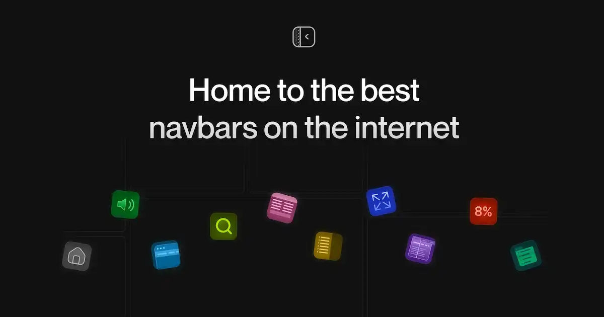 Navbar Gallery web preview