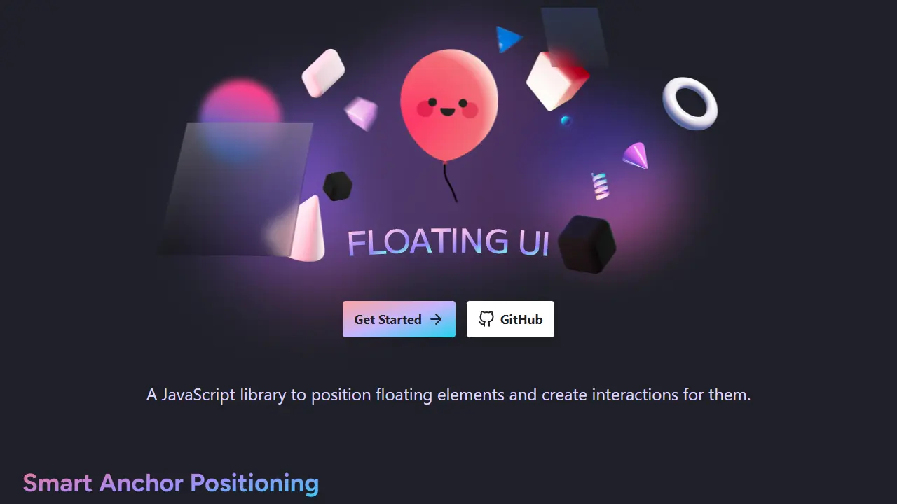 Floating UI web preview