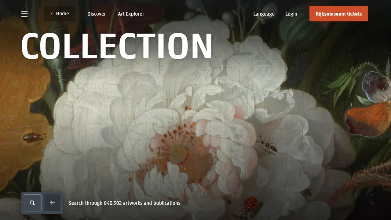 Rijksmuseum Rijksstudio web preview