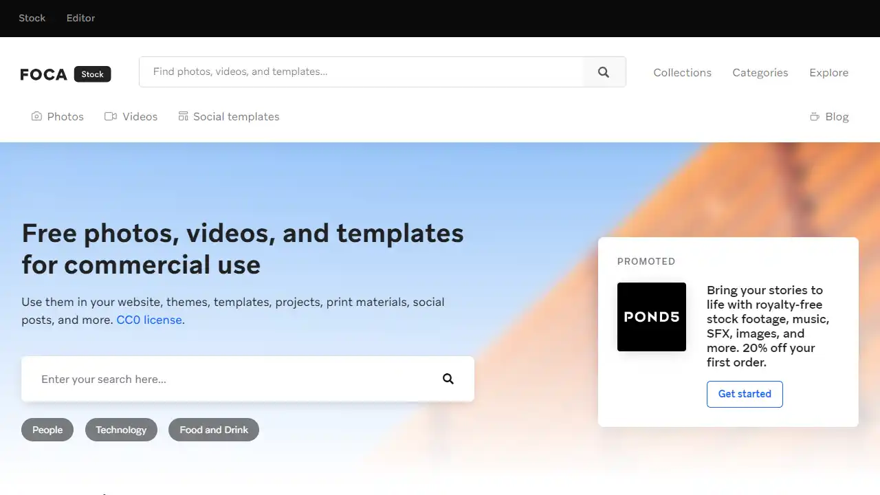 Foca stock web preview