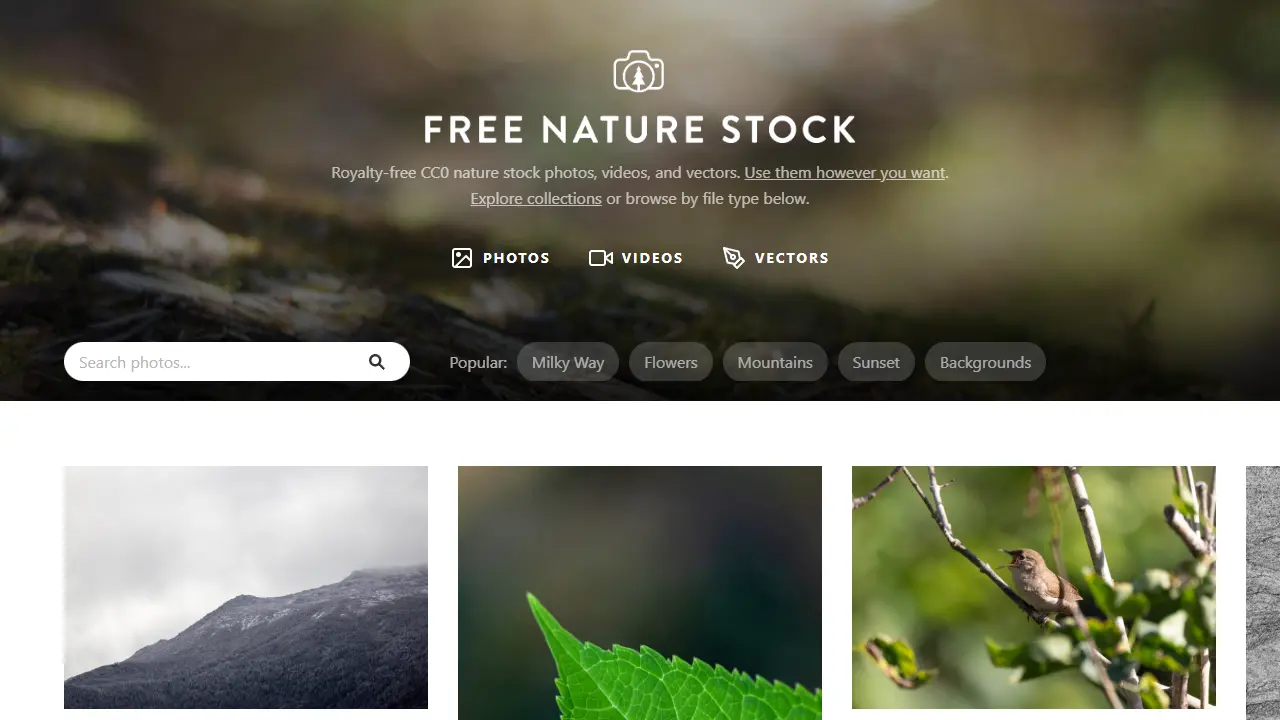 Free Nature Stock web preview