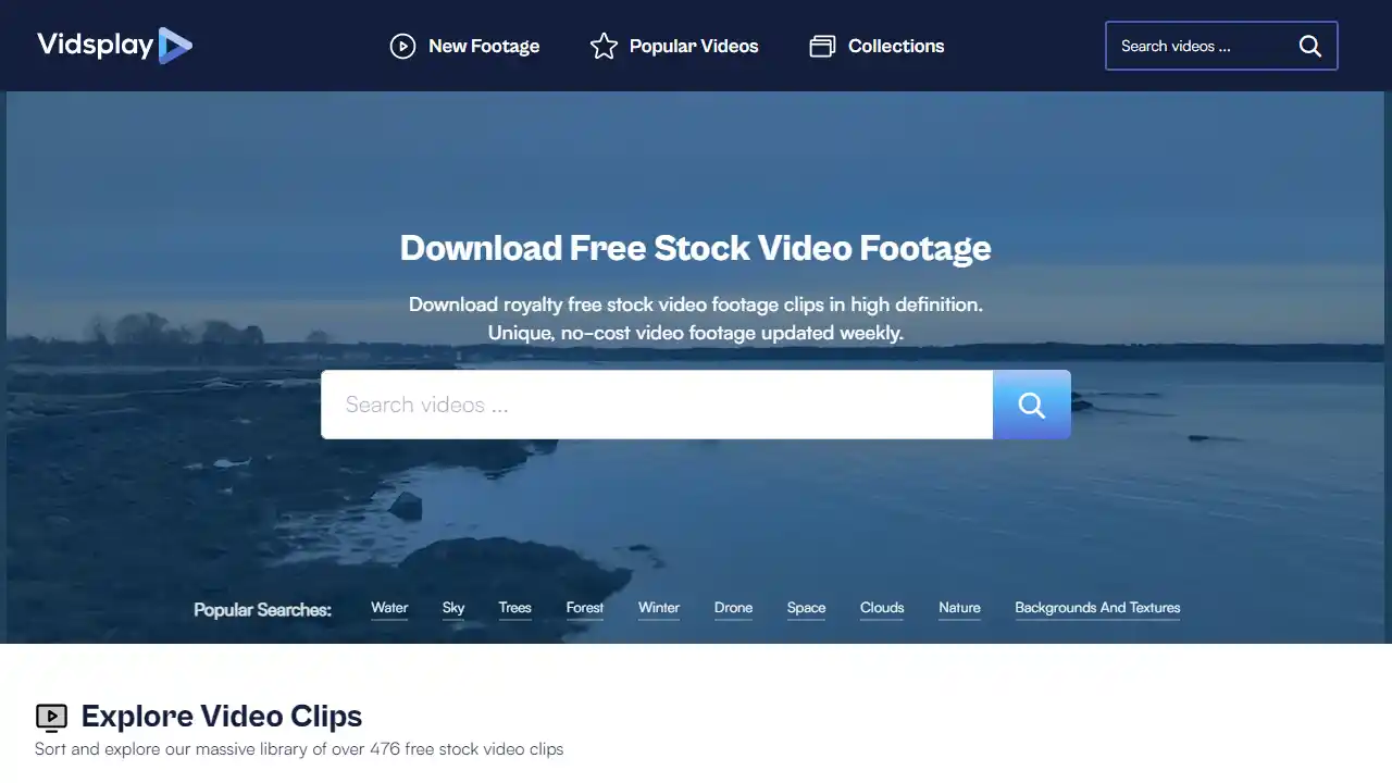 Vidsplay web preview